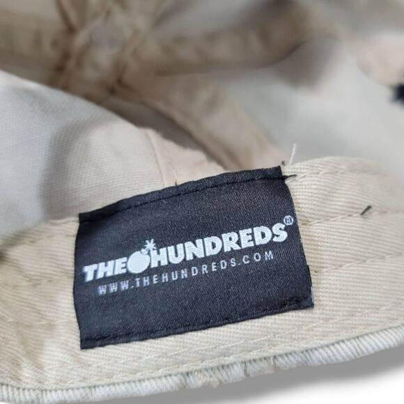 The Hundreds Hat Cap The Hundreds Solid Bomb Dad Hat Embroidered Logo Embroidery - Picture 12 of 12